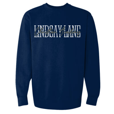 Christian Academy  - Garment Dyed Ringspun Crewneck Sweatshirt Thumbnail
